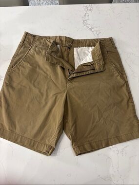 American Eagle Outfitters Men's Flat-Front Chino Shorts -